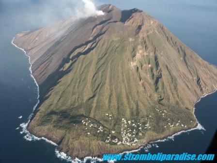 stromboli vista aerea